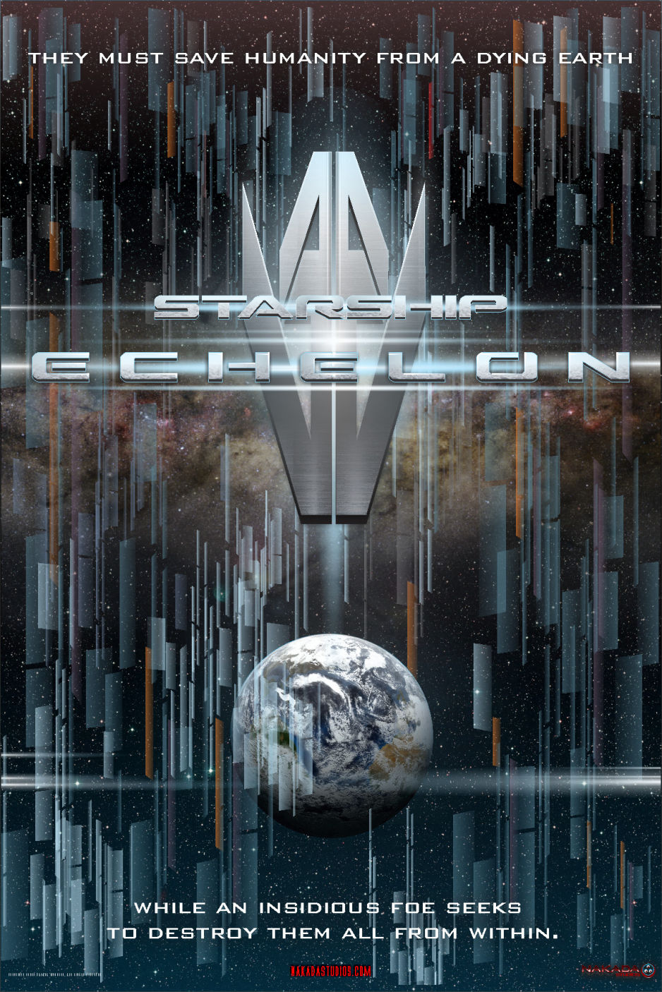 Starship Echelon Teaser Poster. Copyright, Scott Nakada 11-24-22